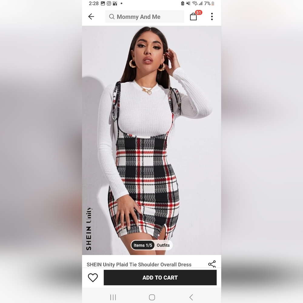 Overall dress
